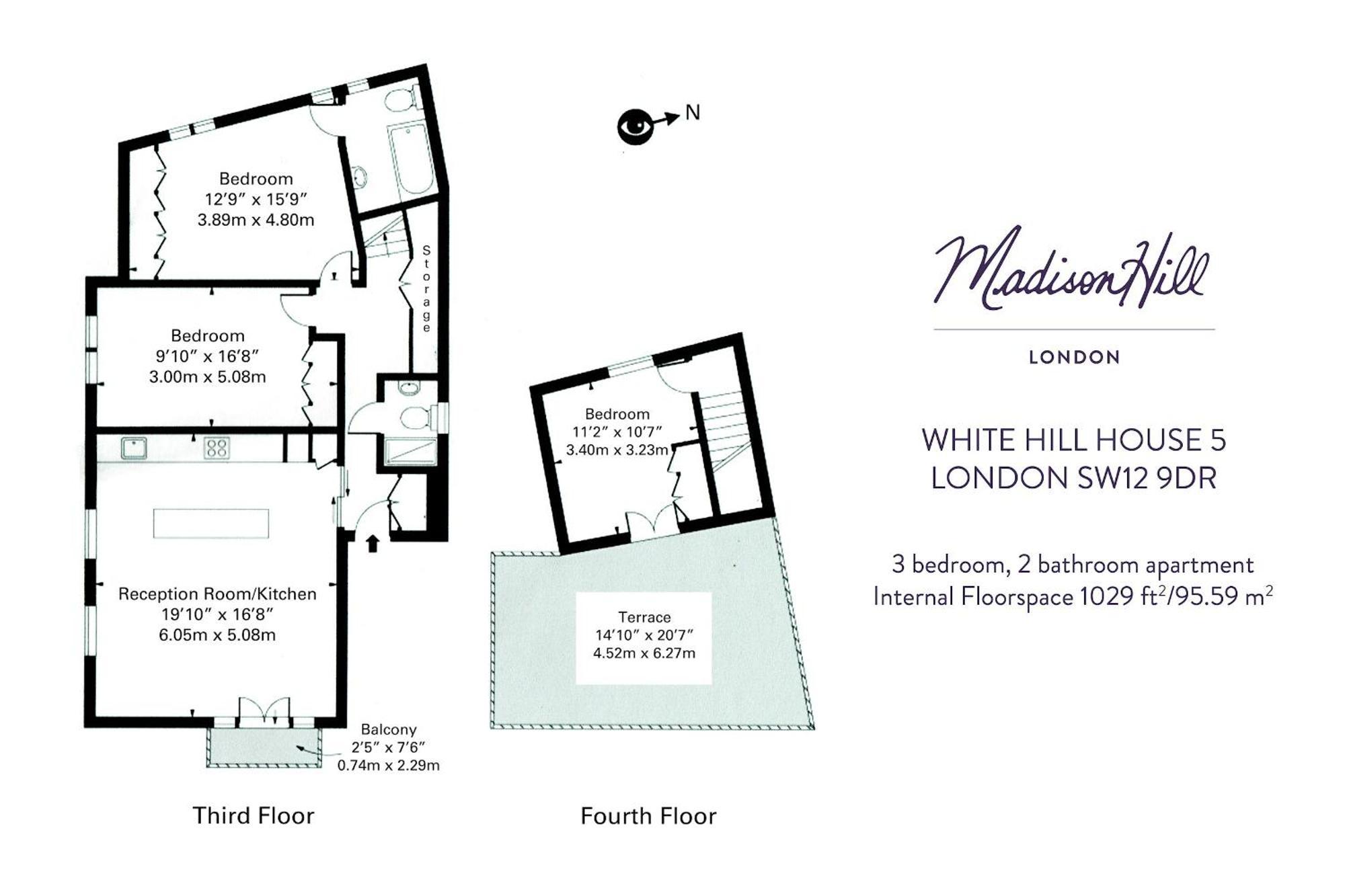 Madison Hill - White Hill House 5 - 3 Bedroom Flat Лондон Екстериор снимка